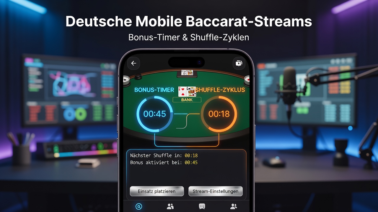 Analyse der Timer- und Shuffle-Synchronisation in deutschen Baccarat-Streams