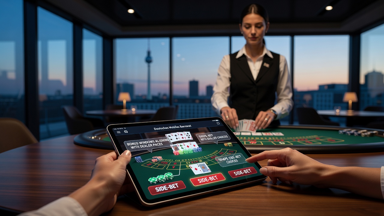 Illustration der Synchronisation von Bonuszeitfenstern mit Händlergeschwindigkeiten und Side-Bet-Auswirkungen