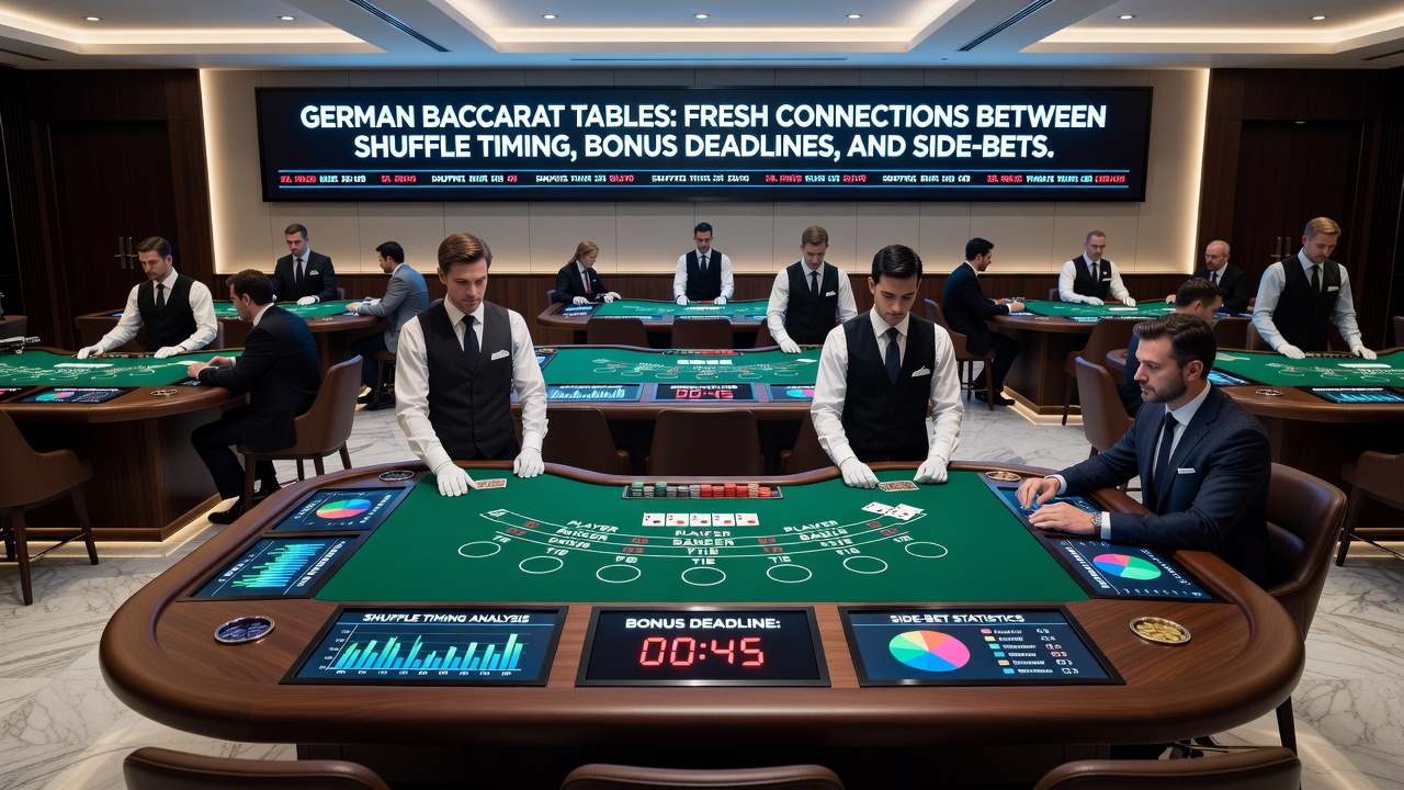 Mobile Baccarat-Streams mit Side-Bet-Optionen und zeitlichen Verbindungen zu Bonusfristen