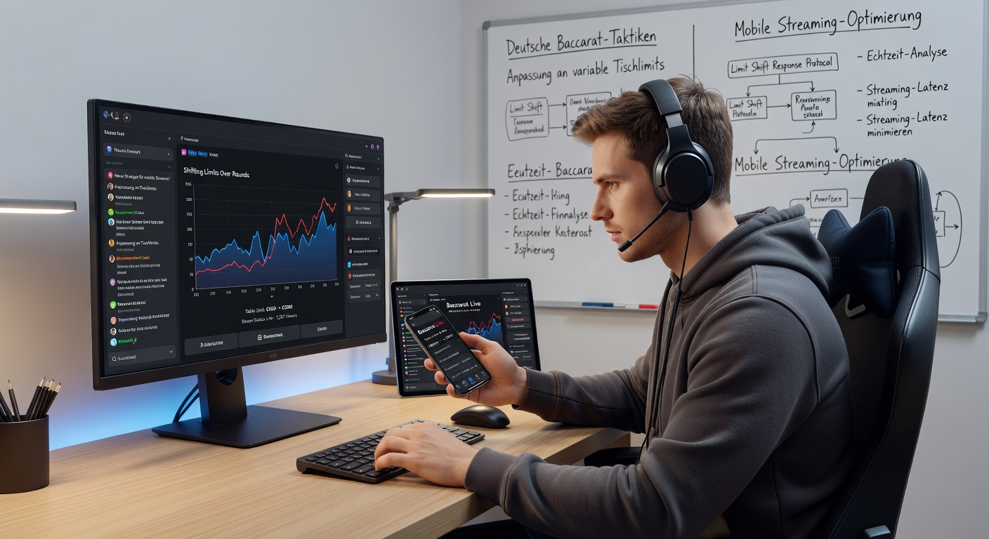 Mobile Streaming und Anpassung an Tischlimits in Aktion