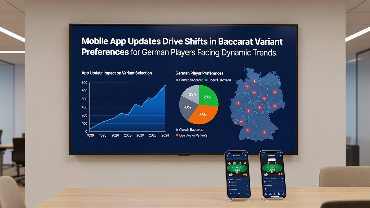 Baccarat-Variantenwechsel auf mobilen Geräten mit variablen Limits