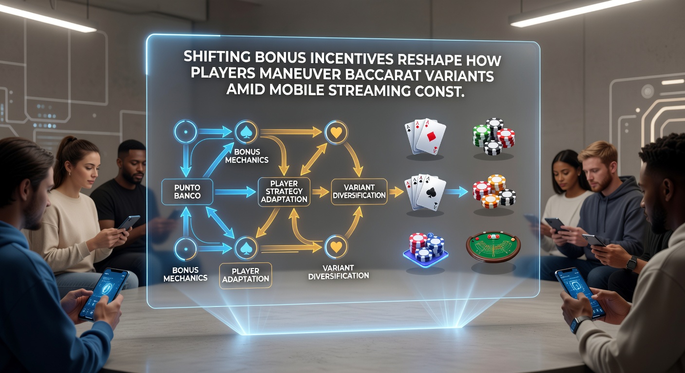 Live-Dealer in Aktion bei Baccarat mit Fokus auf mobiles Streaming und variantenspezifische Boni