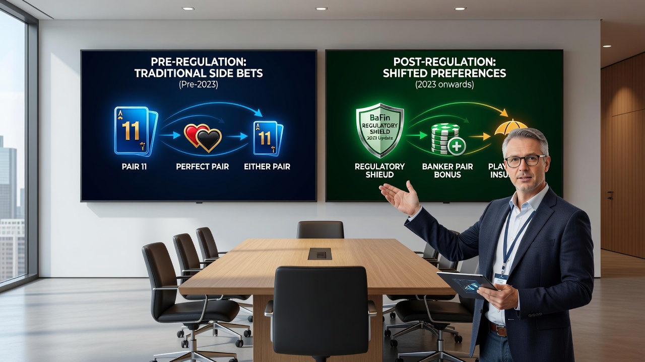 Analyse von Side-Bet-Statistiken auf einer mobilen Baccarat-Plattform