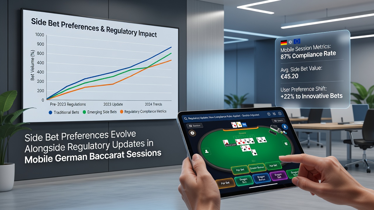 Regulatorische Änderungen beeinflussen Side-Bet-Auswahl in deutschen mobilen Baccarat-Sessions