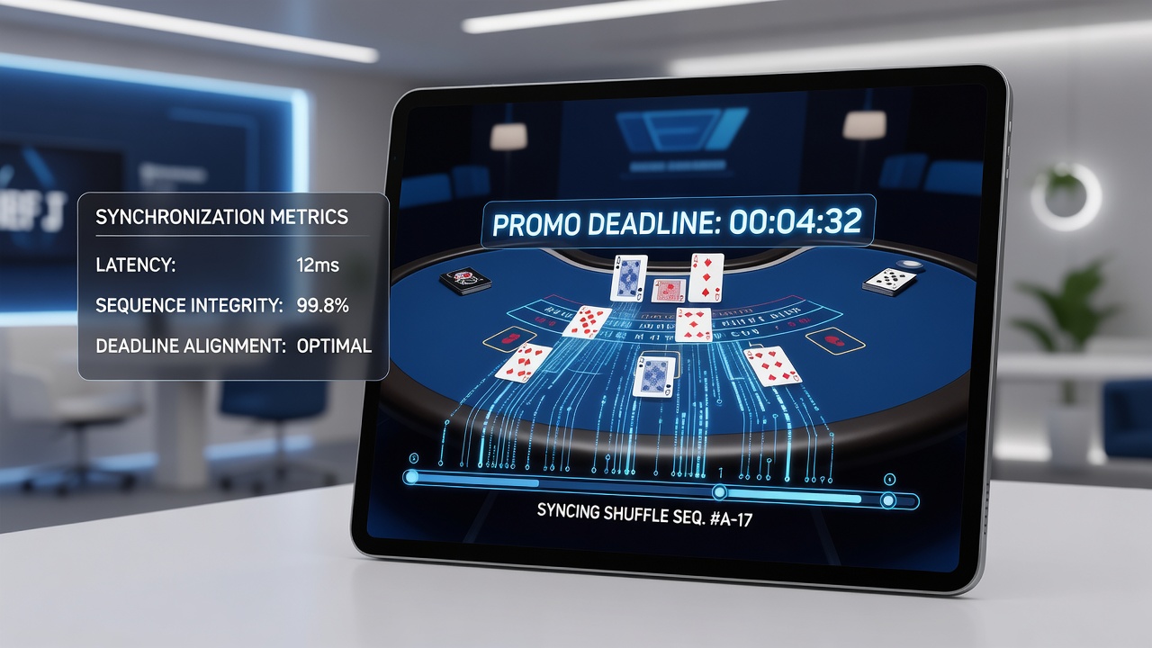 Darstellung von Shuffle-Zyklen und Promo-Timing in mobilen Baccarat-Apps