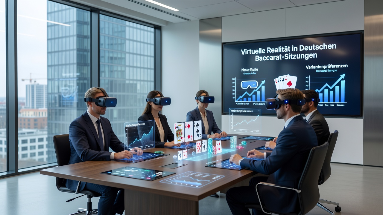 Analyse von Baccarat-Varianten in virtueller Realität mit Fokus auf Präferenzen